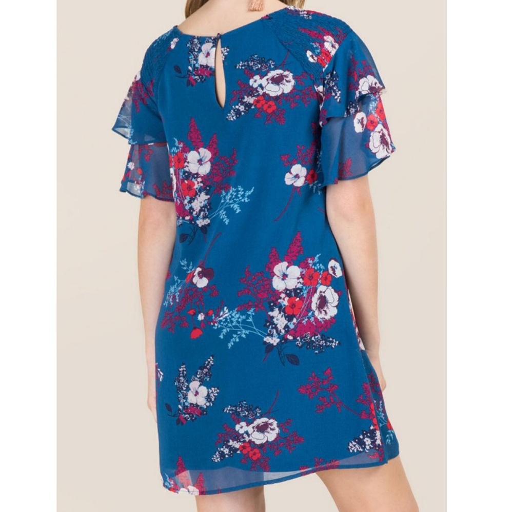 Francescas Blue Rain Dress - Picture 3 of 8